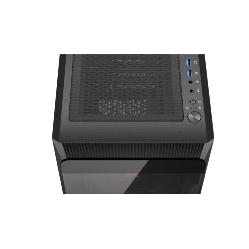 Obudowa Krux Heko Tempered Glass Black