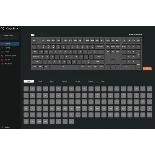 Klawiatura Keychron K10 Max QMK RGB Wireless Super Banana 