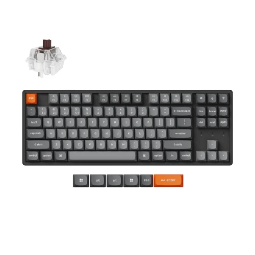 Klawiatura Keychron K8 Max QMK RGB Wireless Super Brown 
