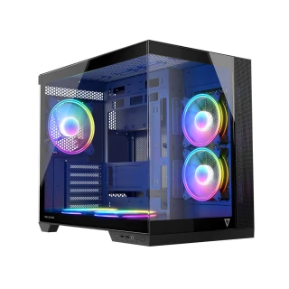 Obudowa Modecom Volcano Panorama APEX ARGB 5F Midi Black