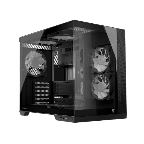 Obudowa Modecom Volcano Panorama APEX ARGB 5F Midi Black