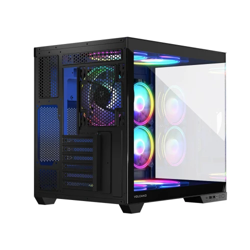 Obudowa Modecom Volcano Panorama APEX ARGB 5F Midi Black