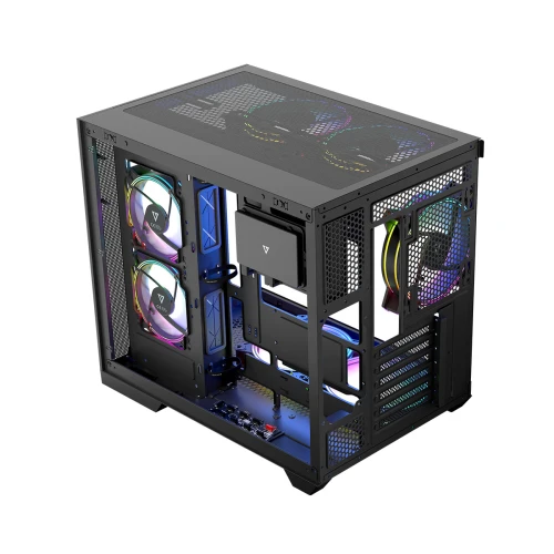 Obudowa Modecom Volcano Panorama APEX ARGB 5F Midi Black