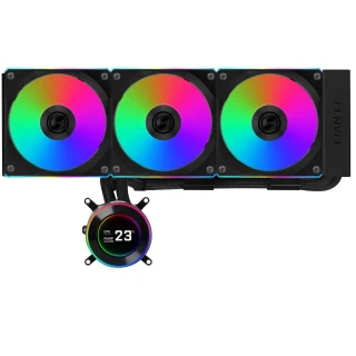 Chłodzenie wodne AiO Lian Li HYDROSHIFT II LCD-C 360CL ARGB Black