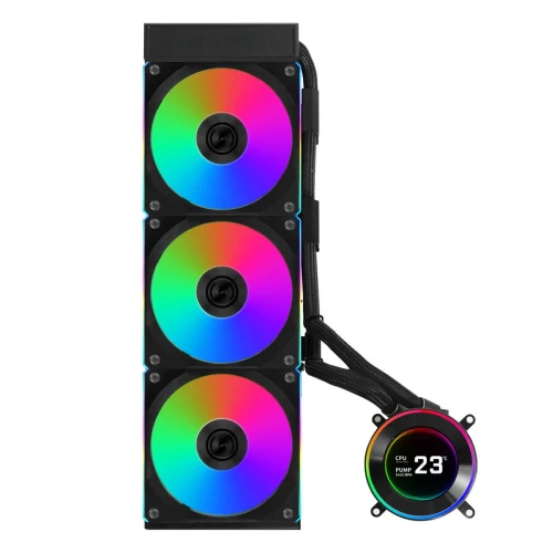 Chłodzenie wodne AiO Lian Li HYDROSHIFT II LCD-C 360CL ARGB Black