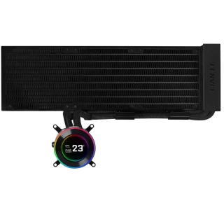 Chłodzenie wodne AiO Lian Li HYDROSHIFT II LCD-C 360N Fanless ARGB Black