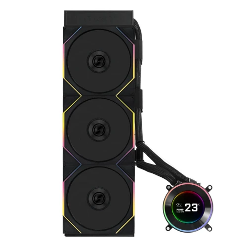 Chłodzenie wodne AiO Lian Li HYDROSHIFT II LCD-C 360TL ARGB Black