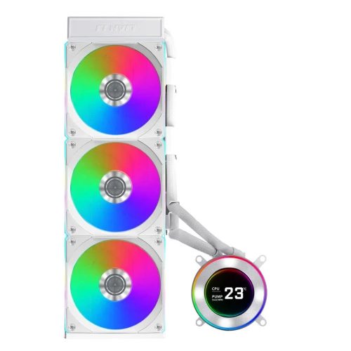Chłodzenie wodne AiO Lian Li HYDROSHIFT II LCD-C 360CL ARGB White