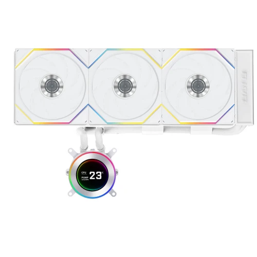 Chłodzenie wodne AiO Lian Li HYDROSHIFT II LCD-C 360TL ARGB White