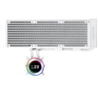 Chłodzenie wodne AiO Lian Li HYDROSHIFT II LCD-C 360N Fanless ARGB White