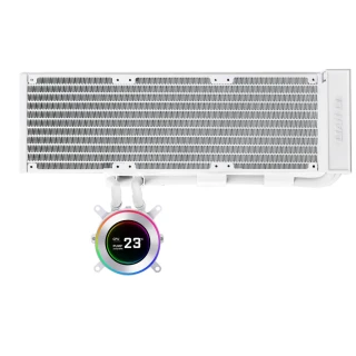 Chłodzenie wodne AiO Lian Li HYDROSHIFT II LCD-C 360N Fanless ARGB White