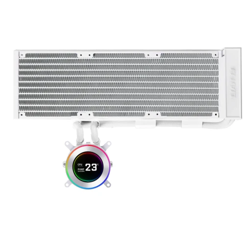 Chłodzenie wodne AiO Lian Li HYDROSHIFT II LCD-C 360N Fanless ARGB White
