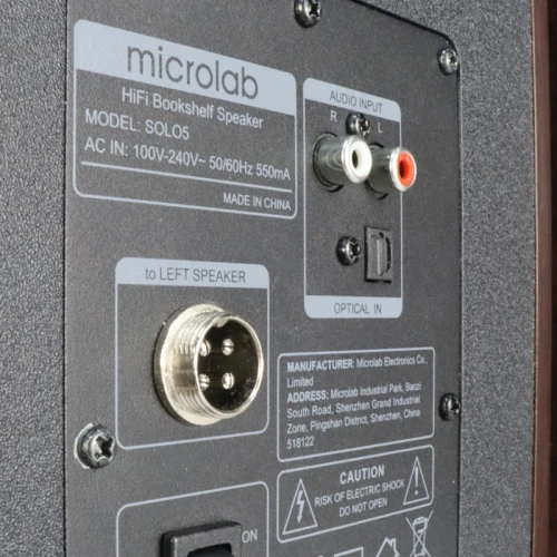 Głośniki 2.0 Microlab SOLO5 Bluetooth Wooden