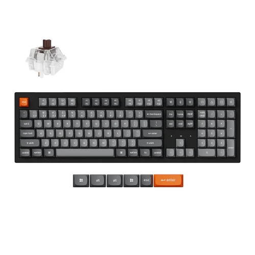 Klawiatura Keychron K10 Max QMK Wireless Super Brown 