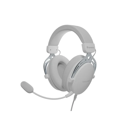 Słuchawki Genesis Toron 531 White z mikrofonem