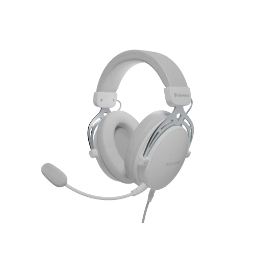 Słuchawki Genesis Toron 531 White z mikrofonem