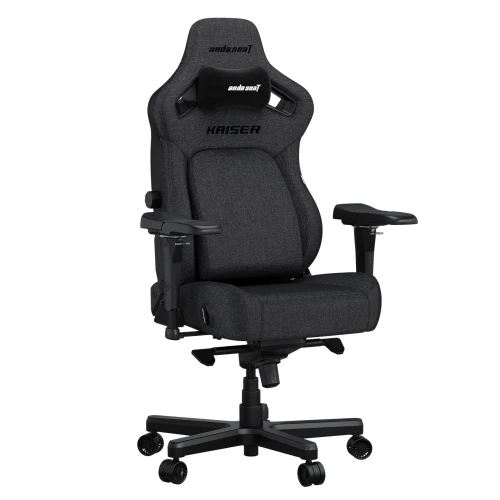 Fotel Anda Seat Kaiser 4 L Dark Grey Materiałowy