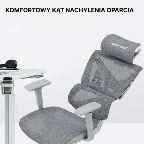 Fotel Anda Seat X-Air Mega Size XL Mesh Gray