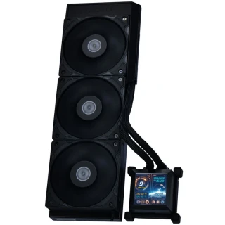Chłodzenie wodne AiO Lian Li HydroShift LCD 360mm Silent Black