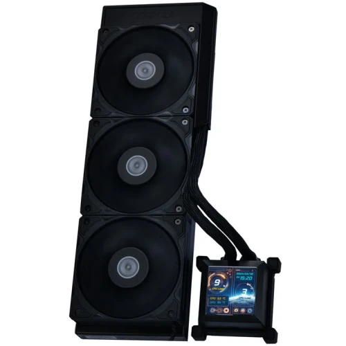 Chłodzenie wodne AiO Lian Li HydroShift LCD 360mm Silent Black
