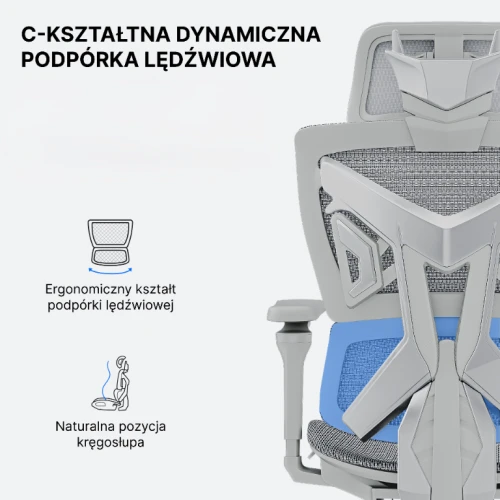 Fotel Anda Seat X-Air Pro Size XL Mesh Gray