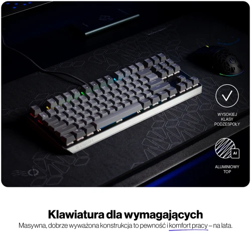 Klawiatura Endorfy Thock V2 TKL RGB Red
