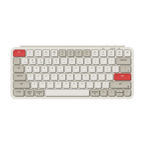 Klawiatura Keychron B1 Pro Low Profile Retro Red