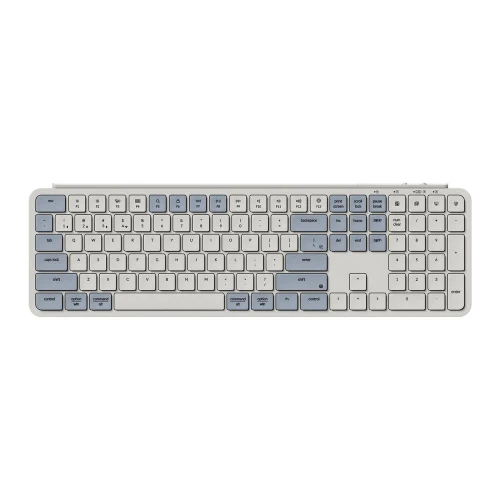 Klawiatura Keychron B6 Pro Wireless Low Profile Retro Blue