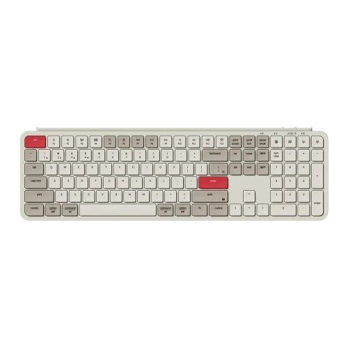Klawiatura Keychron B6 Pro Wireless Low Profile Retro Red
