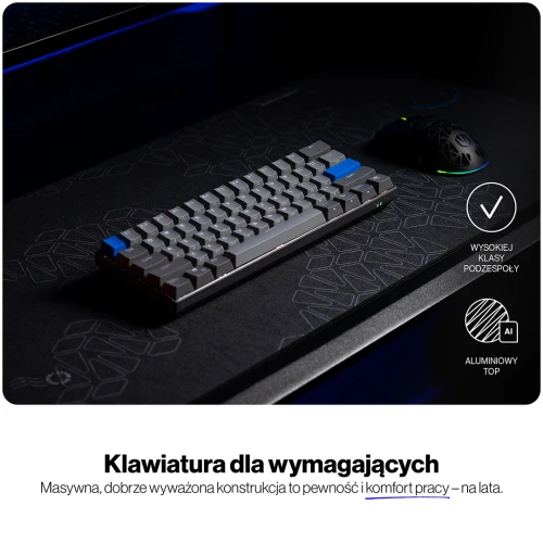 Klawiatura Endorfy Thock V2 Compact RGB Wireless Gateron Yellow