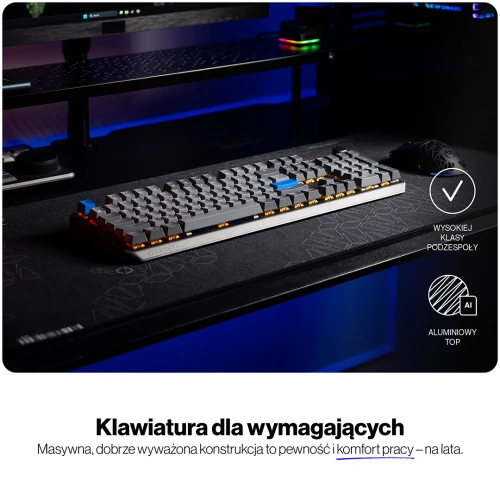Klawiatura Endorfy Thock V2 RGB Wireless Gateron Yellow
