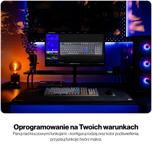 Klawiatura Endorfy Thock V2 RGB Wireless Gateron Yellow