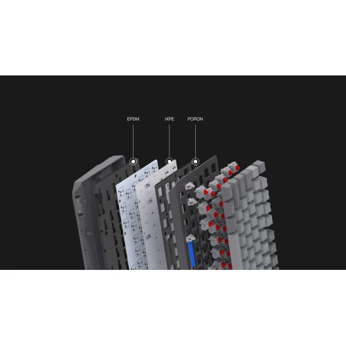 Klawiatura Endorfy Thock V2 75% RGB Red