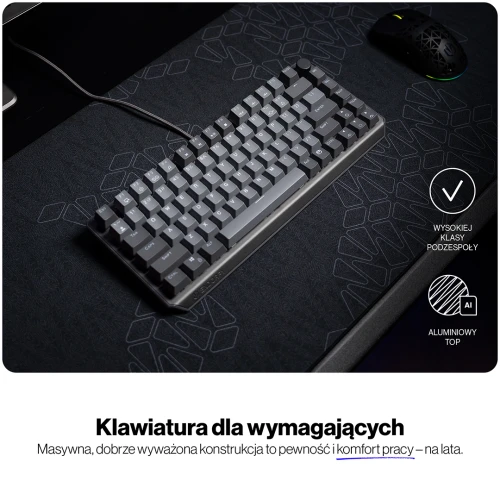 Klawiatura Endorfy Thock V2 75% RGB Red