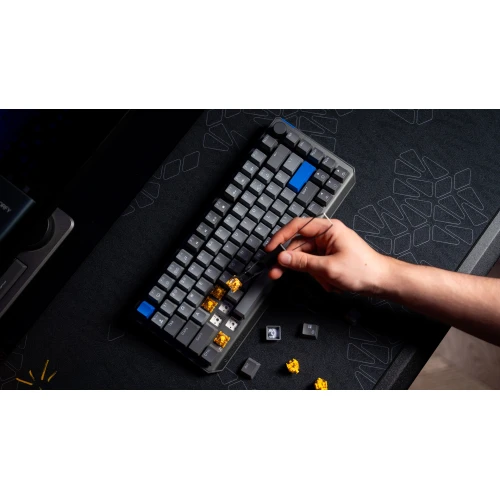 Klawiatura Endorfy Thock V2 75% Wireless RGB Gateron Yellow