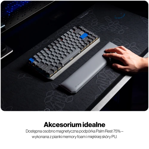 Klawiatura Endorfy Thock V2 75% Wireless RGB Gateron Yellow