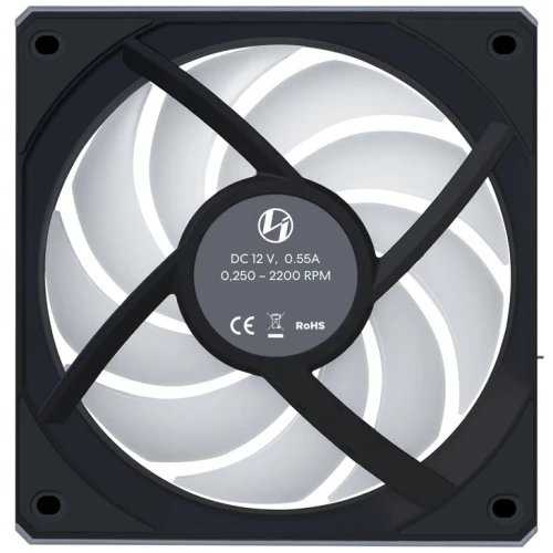 Wentylator Lian Li UNI FAN CL Wireless Reverse Black - 120mm