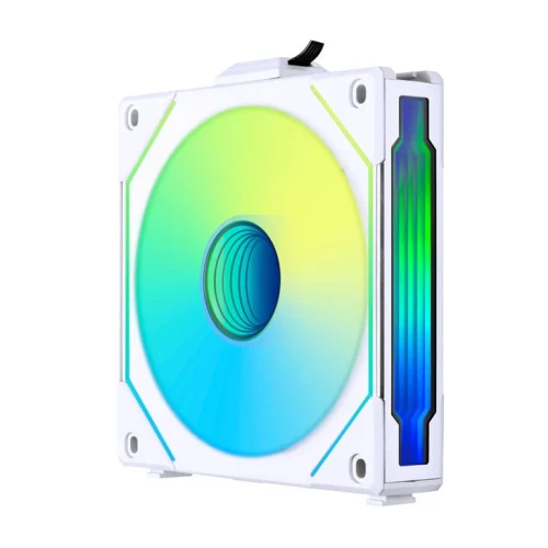 Wentylator Lian Li UNI FAN SL-INF 120 ARGB Reverse Blade PWM White - 120mm 3-pack z kontrolerem