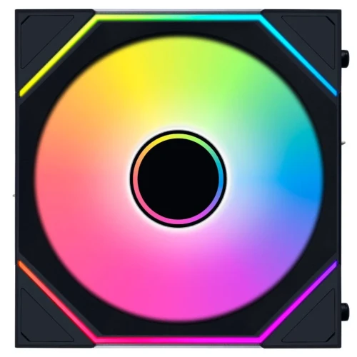 Wentylator Lian Li UNI FAN SL-INF Wireless ARGB PWM Reverse Black - 120mm 3-pack z kontrolerem