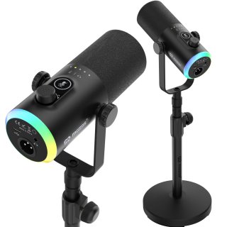 Mikrofon dynamiczny Mozos GM-ONE USB XLR RGB