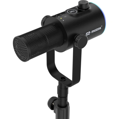 Mikrofon dynamiczny Mozos GM-ONE USB XLR RGB