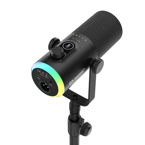 Mikrofon dynamiczny Mozos GM-ONE USB XLR RGB
