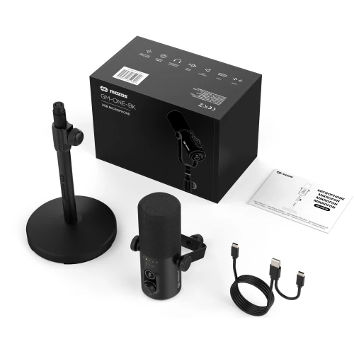 Mikrofon dynamiczny Mozos GM-ONE USB XLR RGB