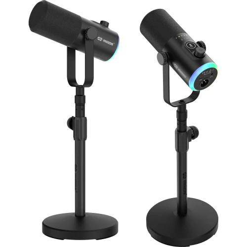 Mikrofon dynamiczny Mozos GM-ONE USB XLR RGB