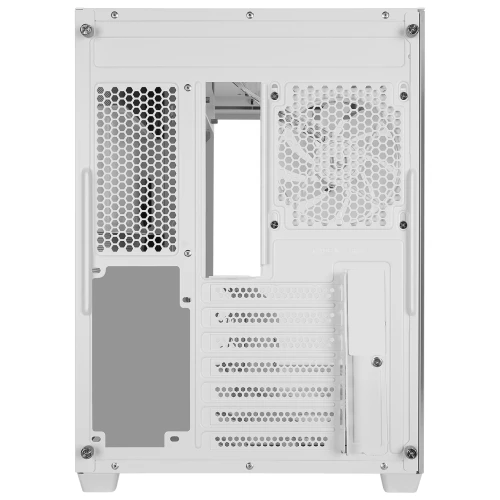 Obudowa Rampage Loopy RGB Infinity HUB Tempered Glass White