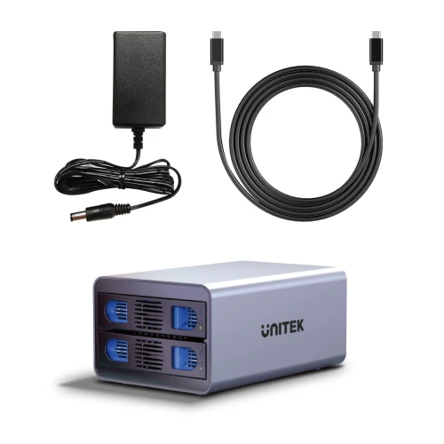 Kieszeń na dyski Unitek S1308A01-EU SATA 2,5''/3,5'' SATA HDD/SSD 40TB
