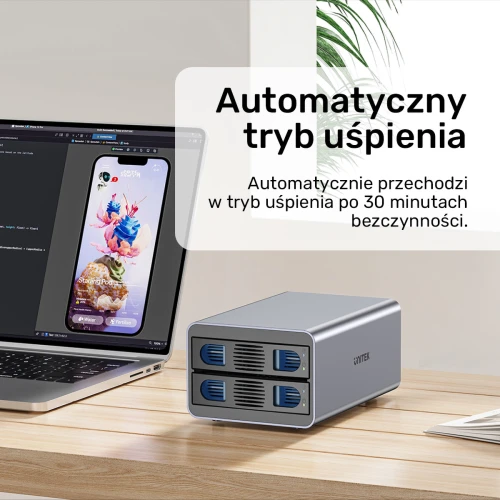 Kieszeń na dyski Unitek S1308A01-EU SATA 2,5''/3,5'' SATA HDD/SSD 40TB