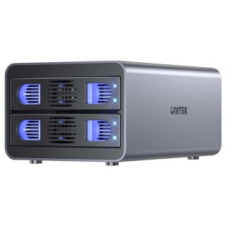 Obudowa RAID do dysku Unitek S1308C01-EU SATA 2.5''/3.5'' USB-C 10Gb/s