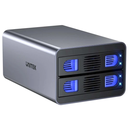 Obudowa RAID do dysku Unitek S1308C01-EU SATA 2.5''/3.5'' USB-C 10Gb/s