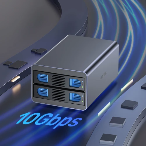 Obudowa RAID do dysku Unitek S1308C01-EU SATA 2.5''/3.5'' USB-C 10Gb/s